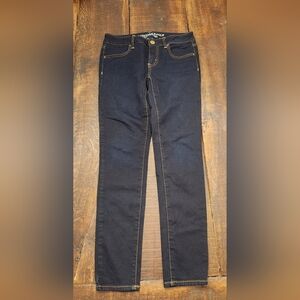 Women's American Eagle Jeggings Skinny Jeans. Size 4. Super Stretch. Dark Wash